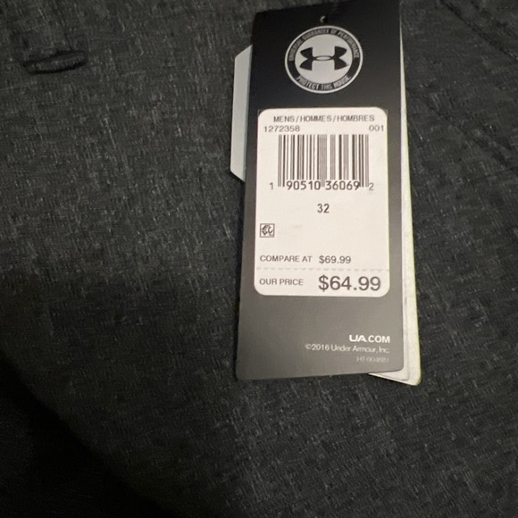 Under Armour Shorts Men's Size 32 UA Golf Match Play Vented 1272358-310 - Picture 3 of 6